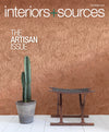 Anemone Metallic Wallpaper In Interiors + Sources Magazine