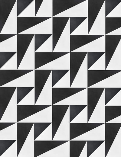 Split Rectangle Right Ebony Swan