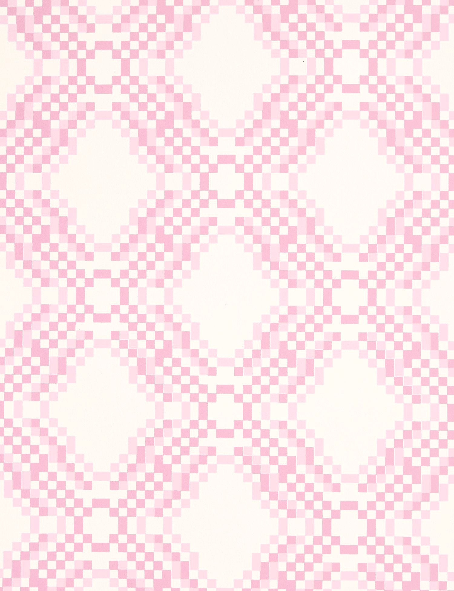 Ikat Pixel Blossom