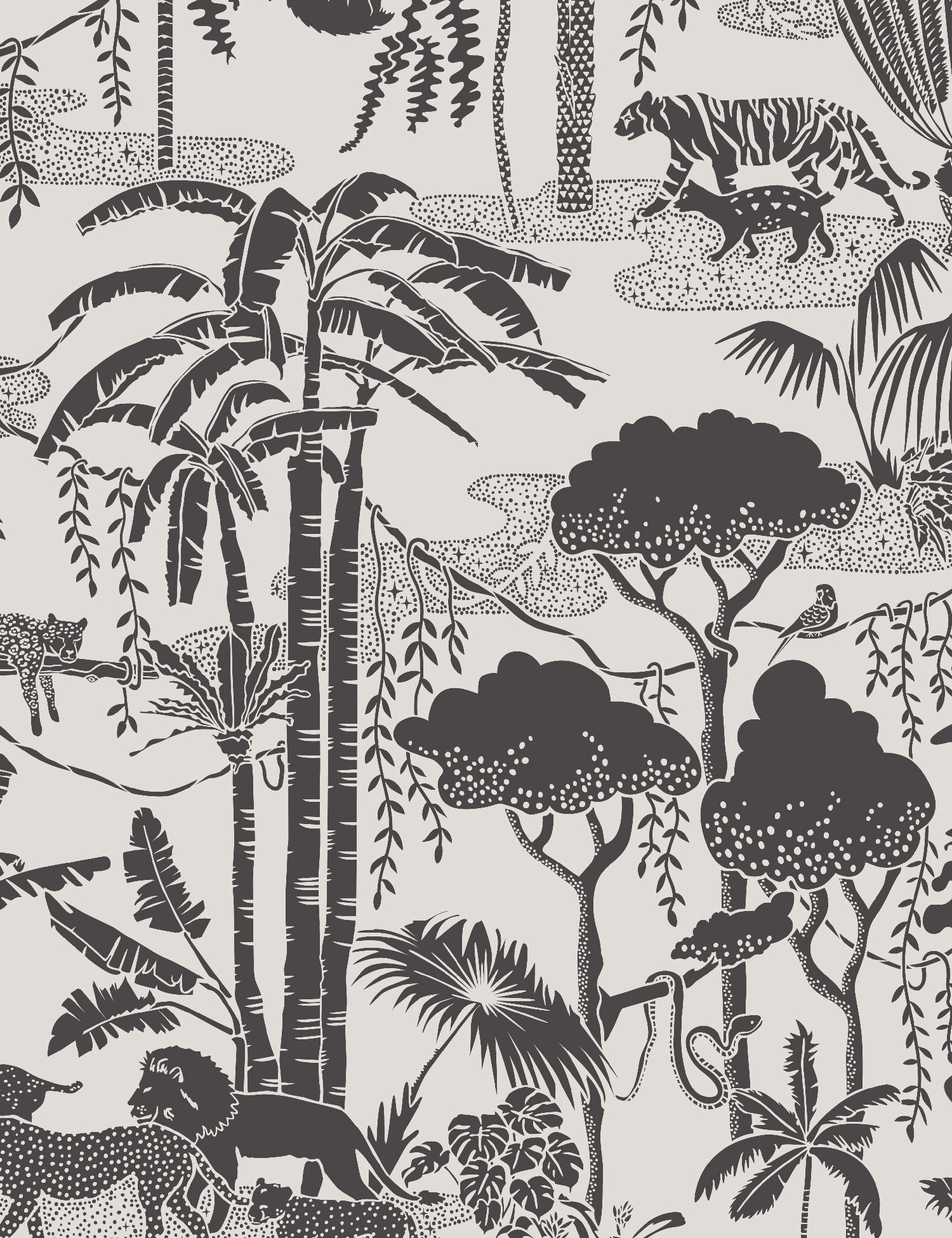 Jungle Dream Newsprint