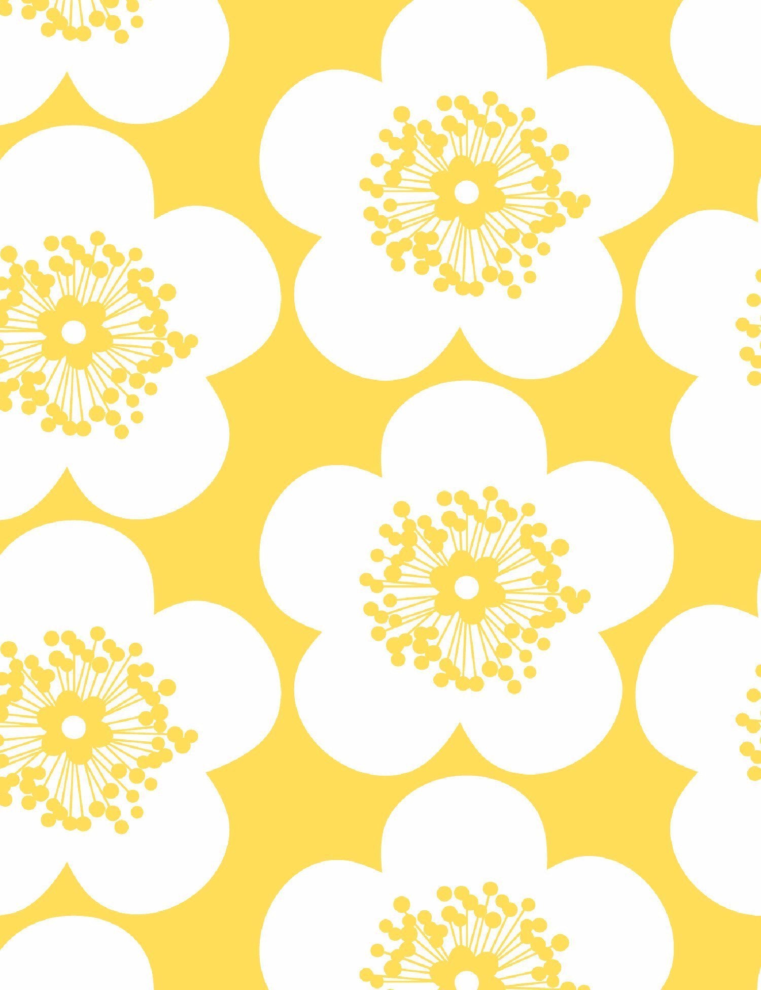 Pop Floral Lemon