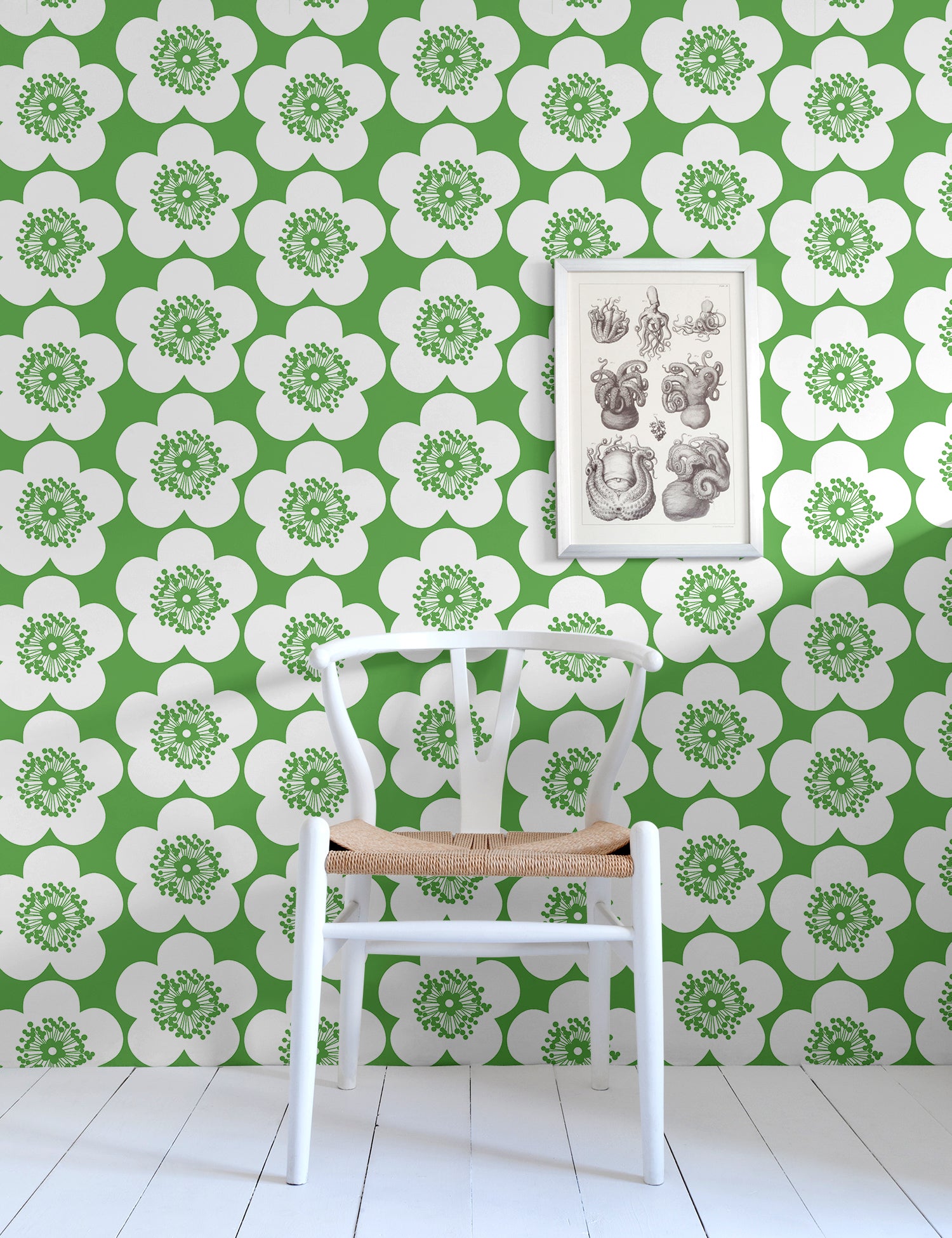 Pop Floral Leaf