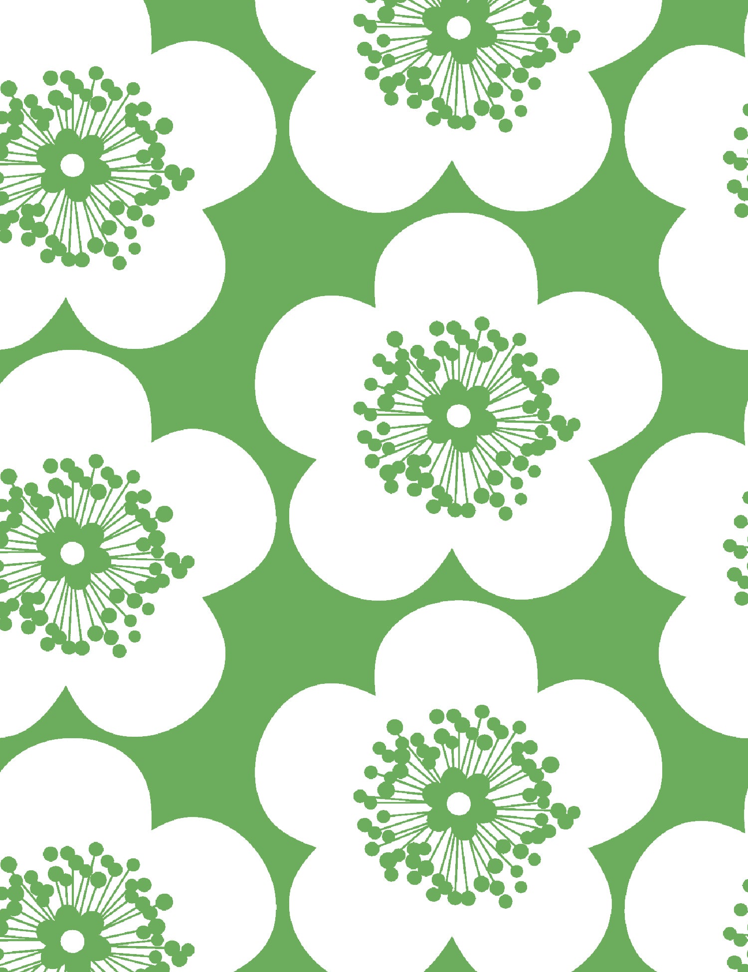 Pop Floral Leaf