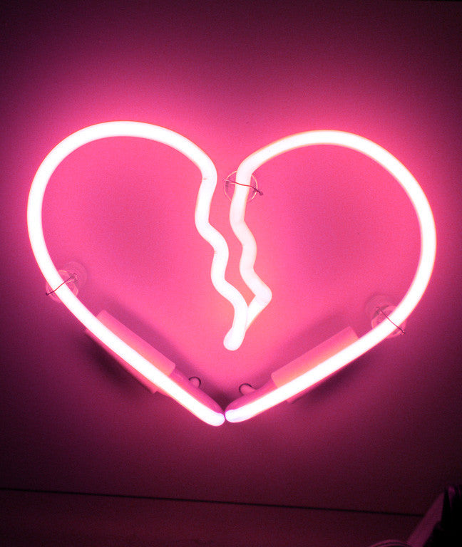 Broken Heart Pink