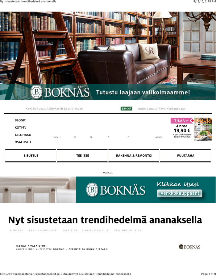 Pina Sola Wallpaper in Miella Kotona Decoration Magazine Online