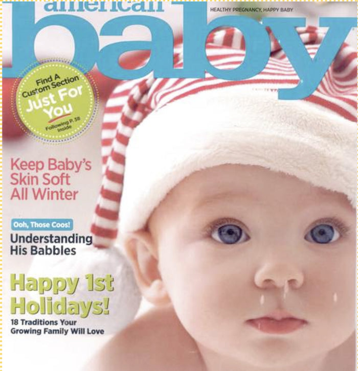 Robots Wallpaper in American Baby Magazine