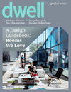 Crop Circles and Ikat Pixels Wallpaper in Dwell Magazine