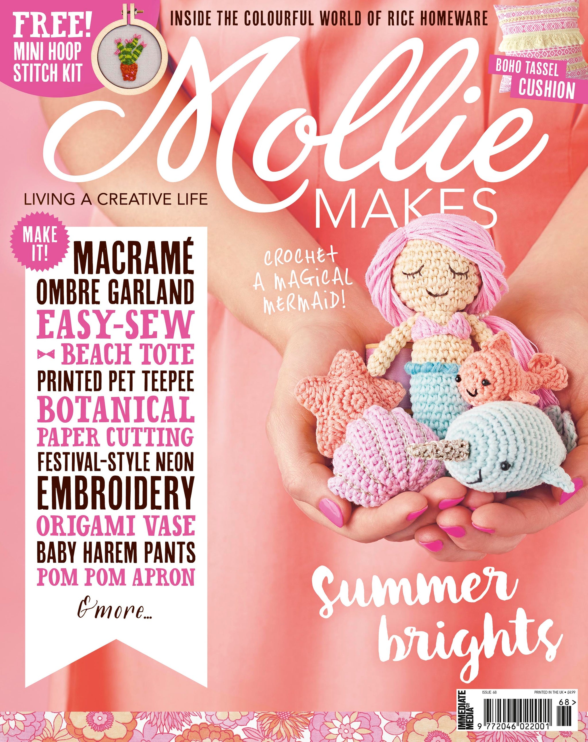 Deliciosa Wallpaper in Mollie Makes Magazine