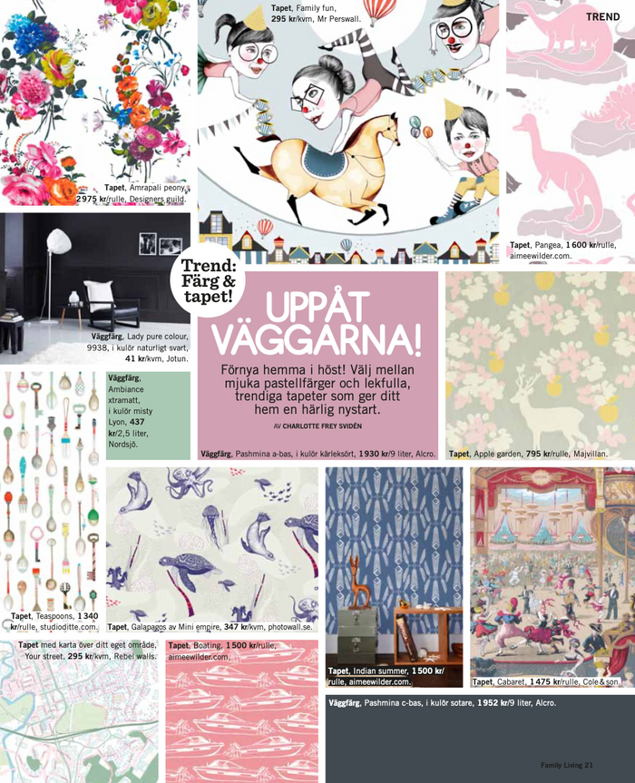 tapeter Indian Summer Lune