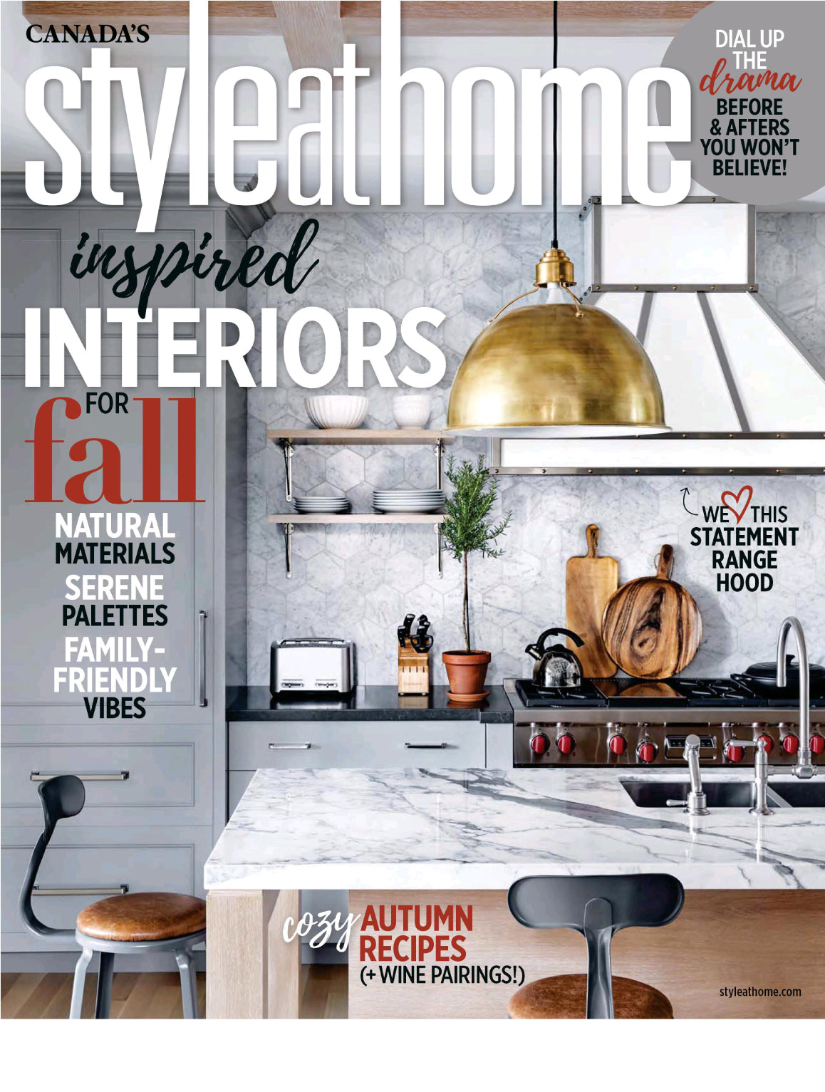 Secret Language Wallpaper in Style at Home Magazine