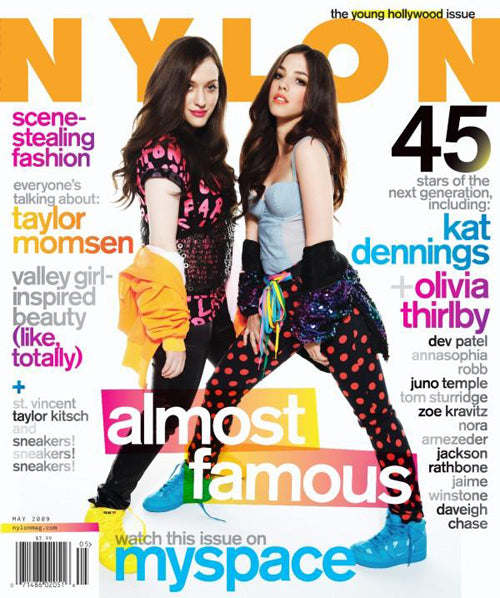 Aimee Wilder x Vans sneakers in Nylon Magazine