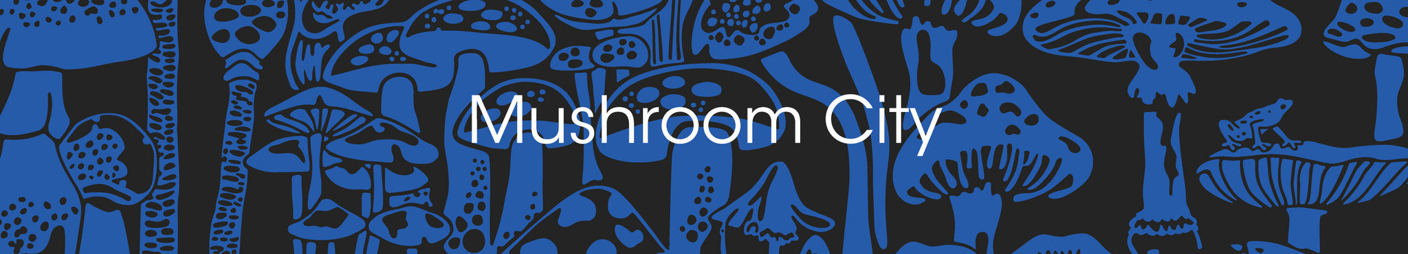 Mushroom City Fabric