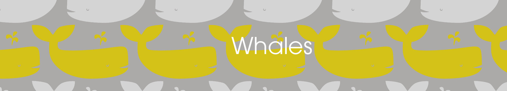 Whales Fabric