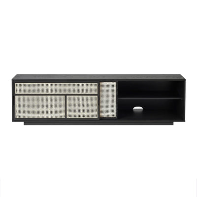 Air Sideboard Low - Black Wood