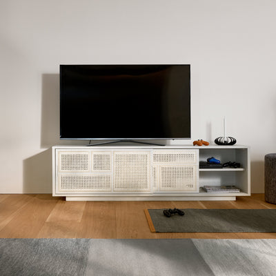 Air Sideboard Low - White Wood