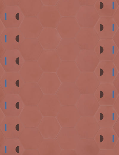 Half Dash Plum Azure