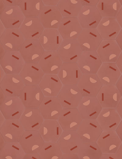 Half Dash Terracotta Coral