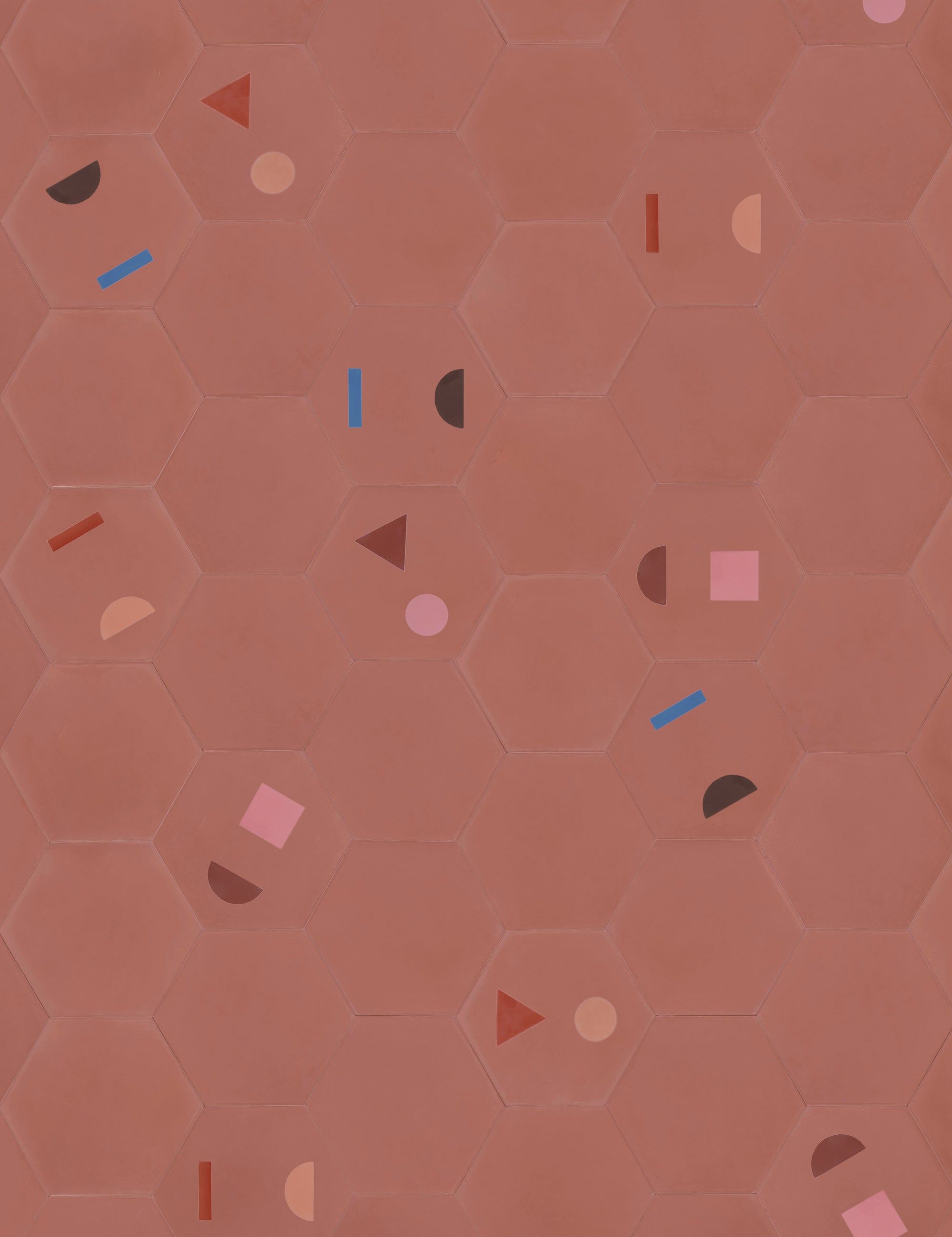 Half Dash Terracotta Coral