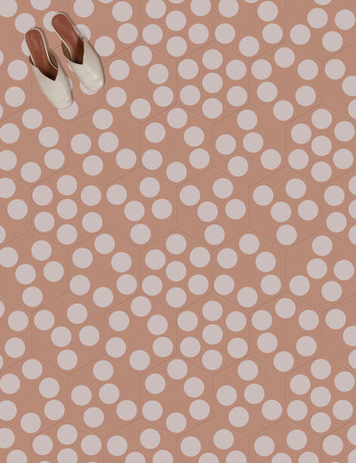 Ying Dot Oleander Suede