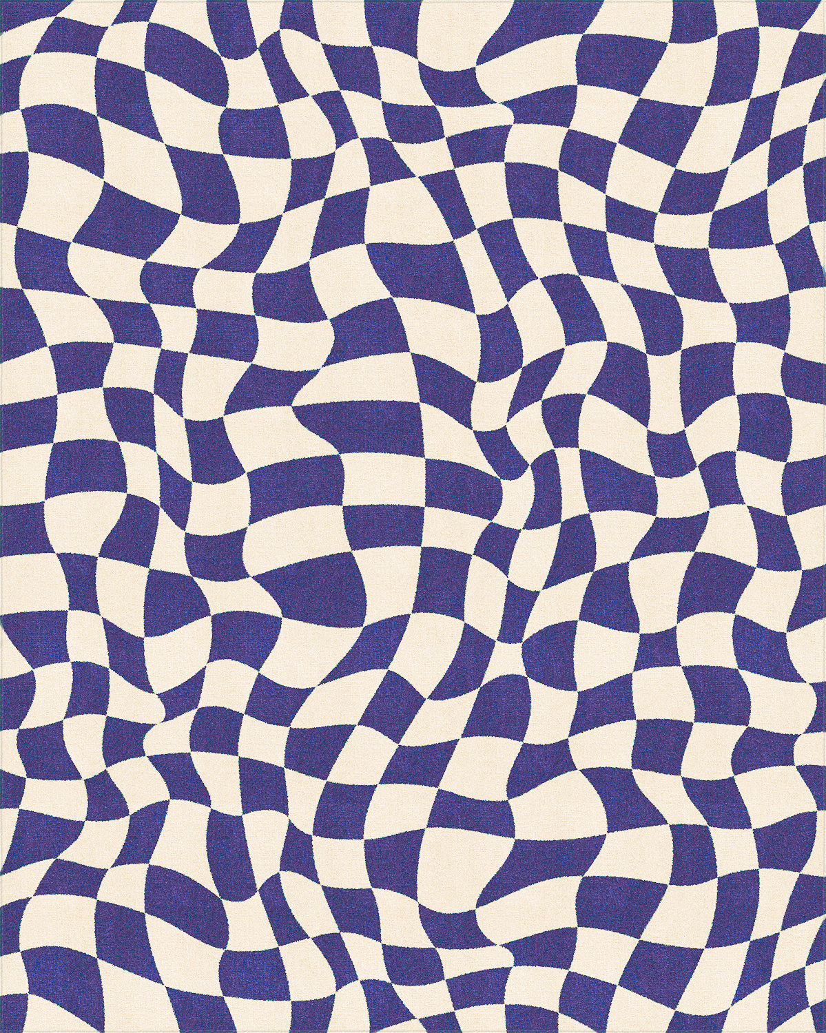 Superwarped Check Bleuet