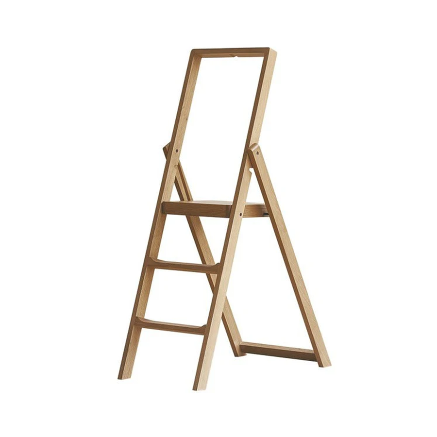 Step Stepladder – Oak Wood
