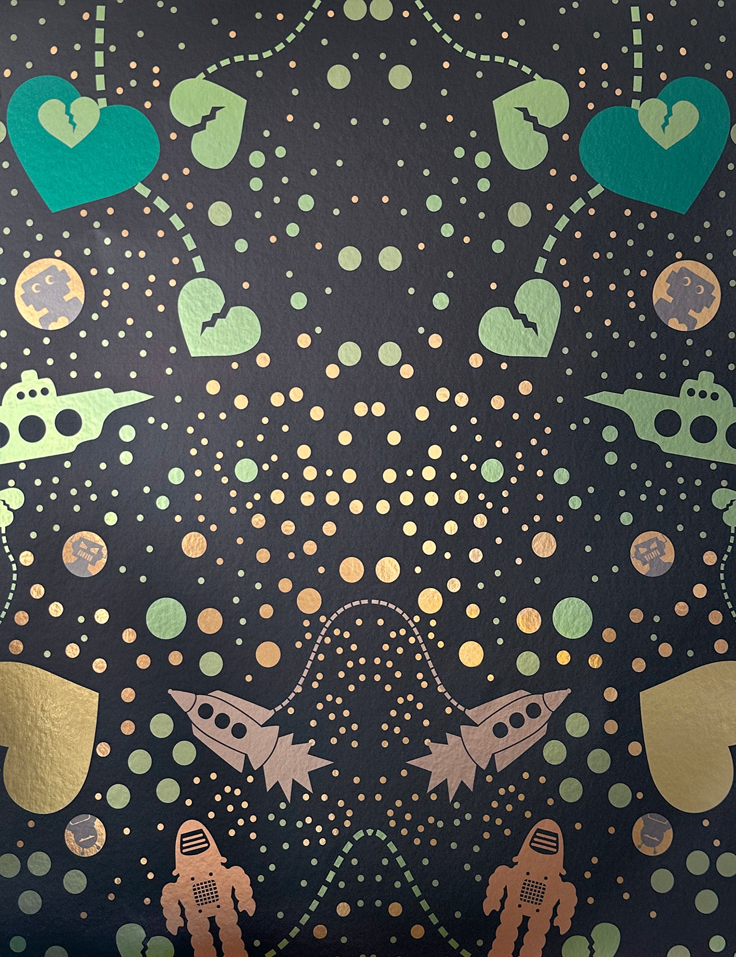 Robot Universe Metallic Elio