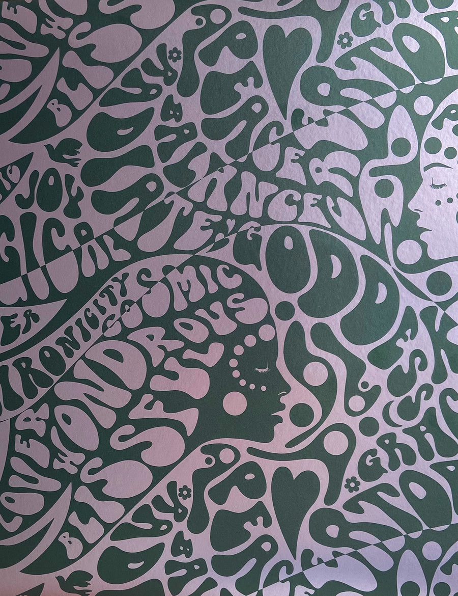 She's Cosmic Metallic Exuberant