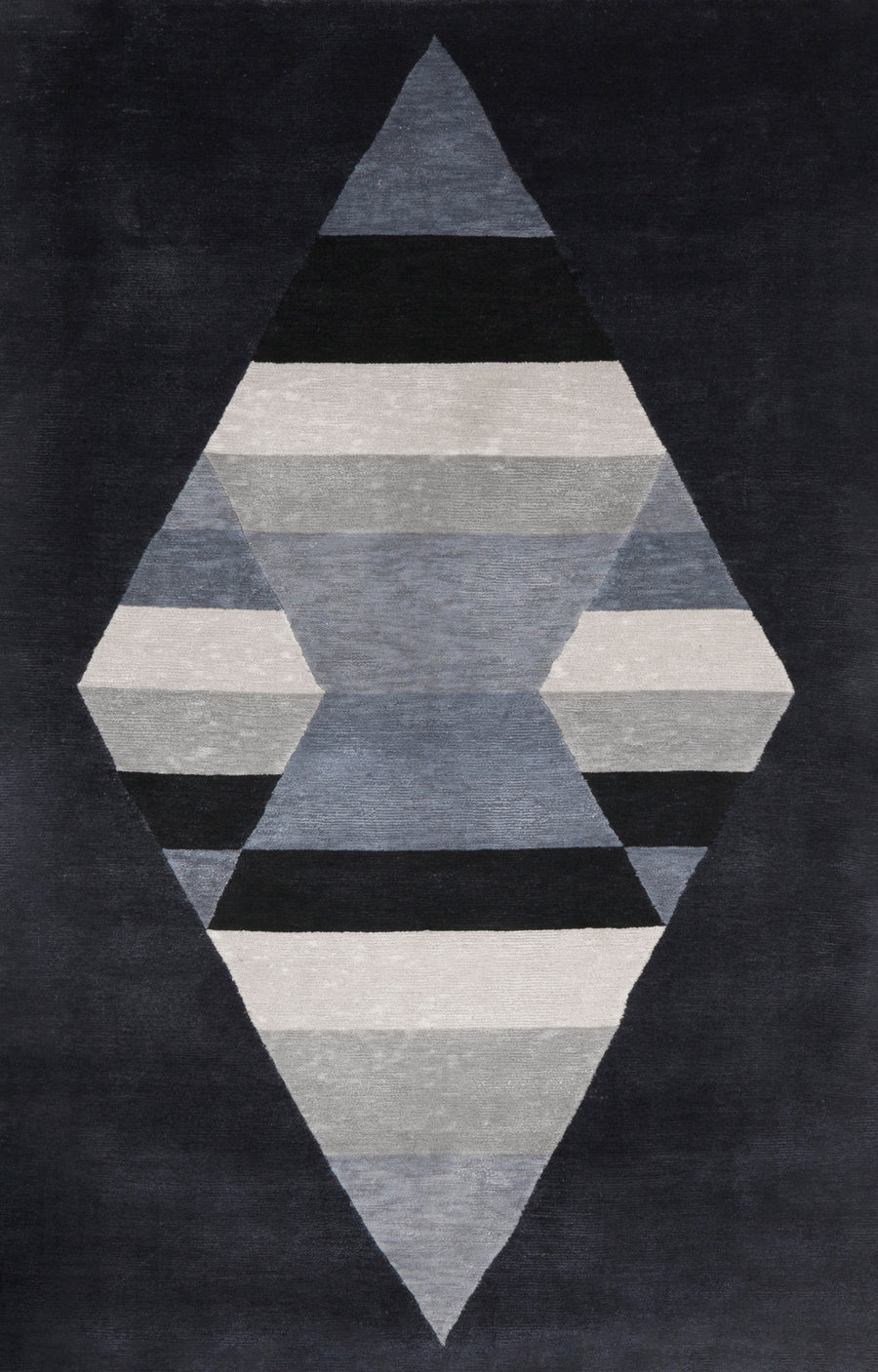 Prism One Diamond Rug Turbulence Silk