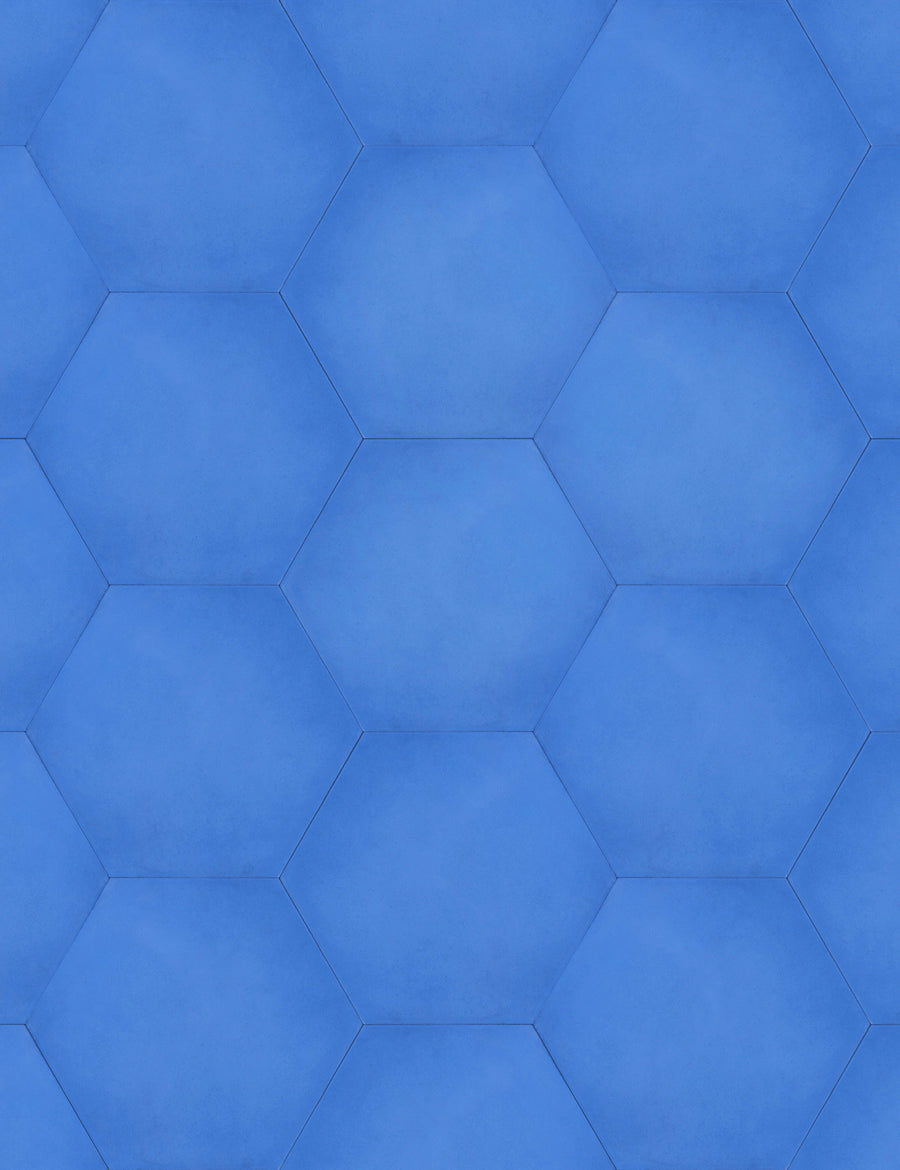 Solid Hex Azure