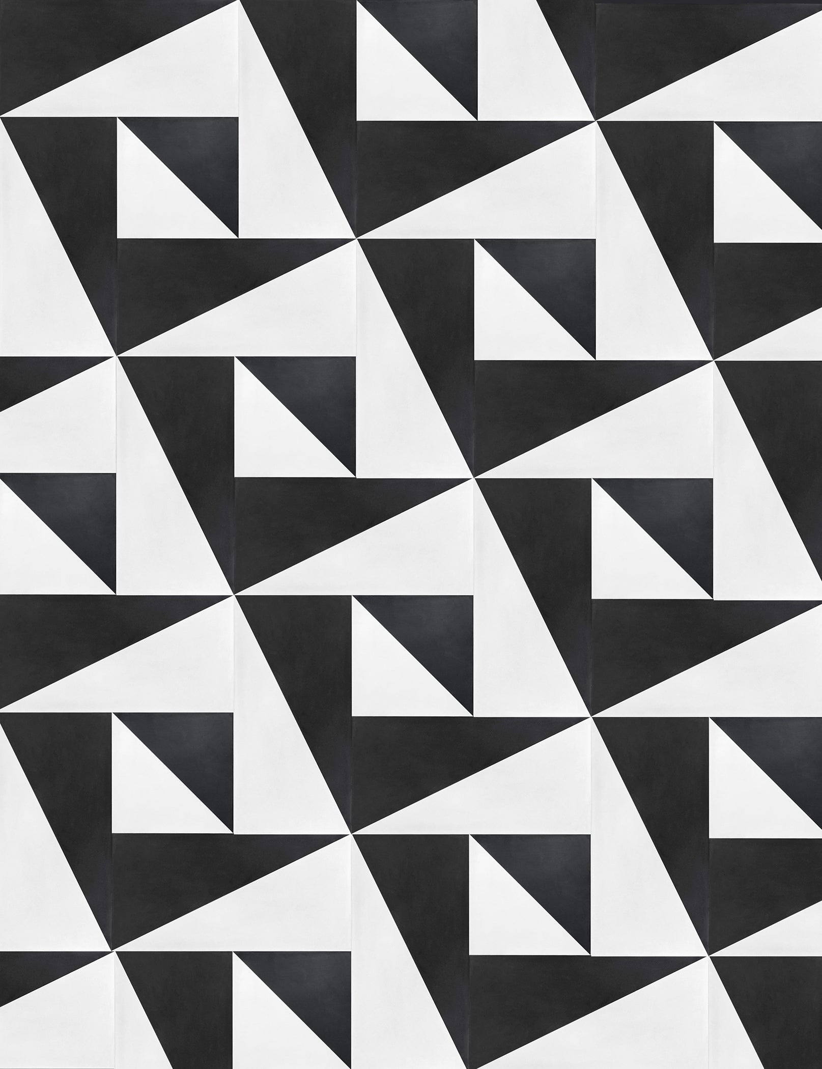 Split Rectangle Right Ebony Swan