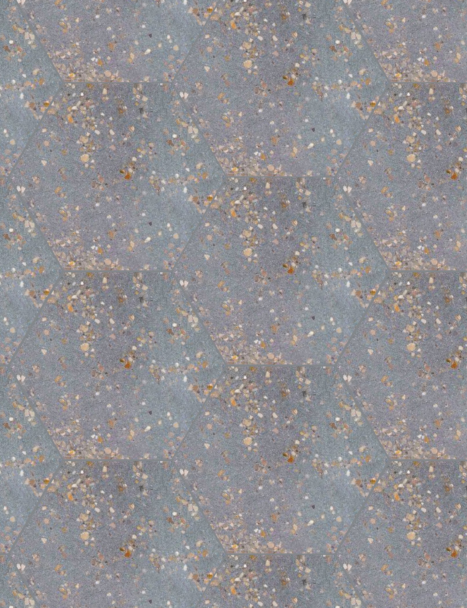 Terrazzo Hex T-1