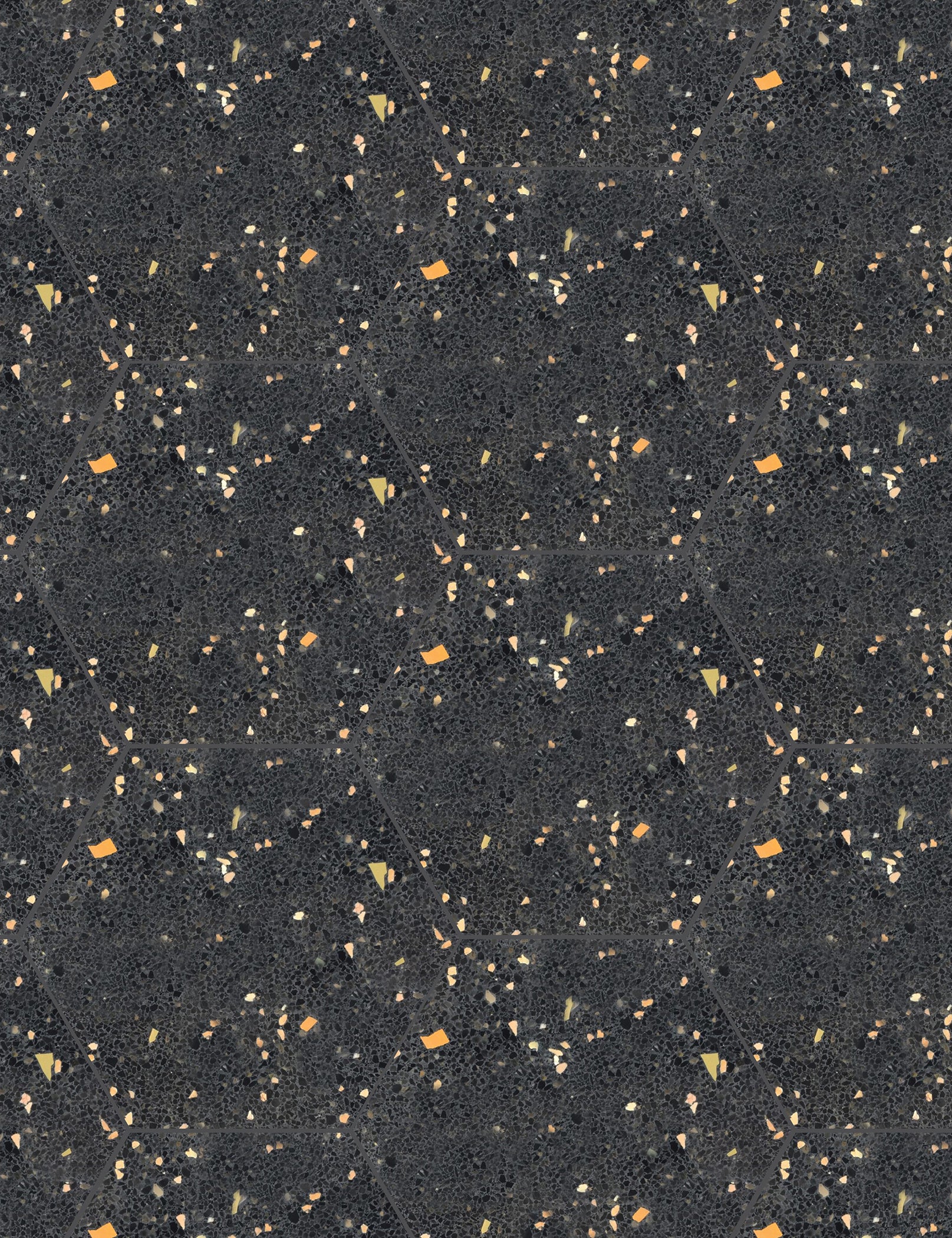 Terrazzo Hex tile