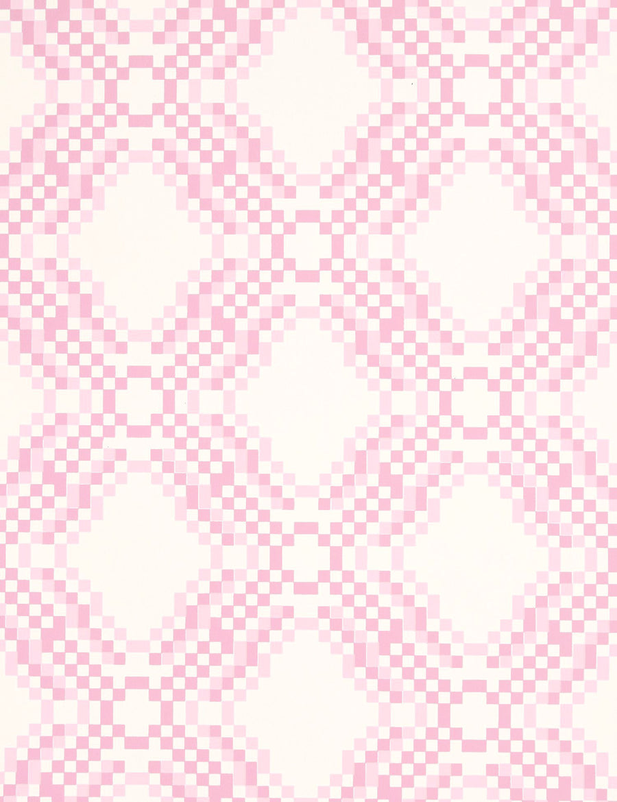 Ikat Pixel Blossom
