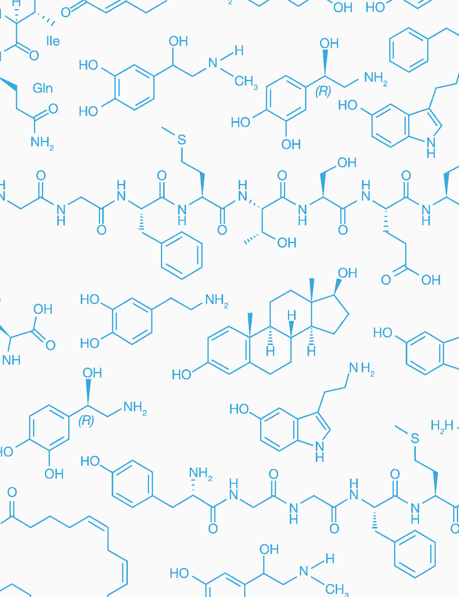 Love Molecules Azzurro