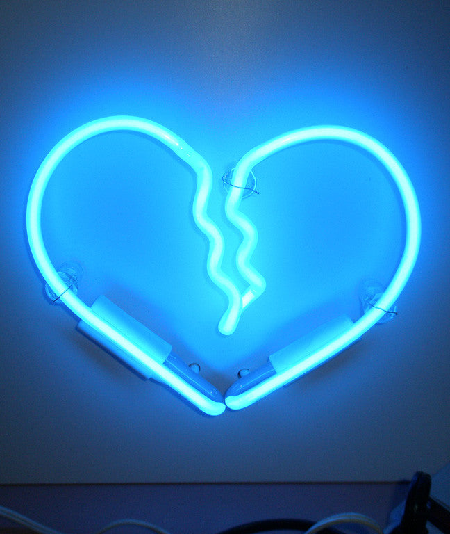 Broken Heart Blue