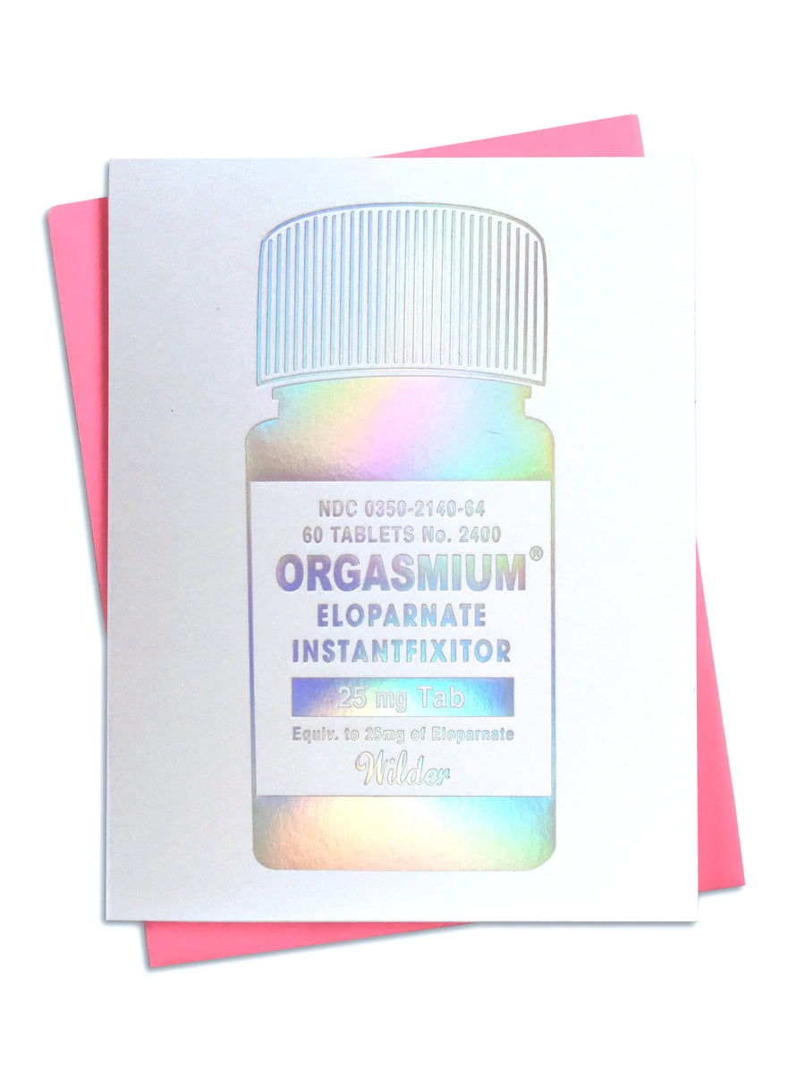 Orgasmium Greeting Card