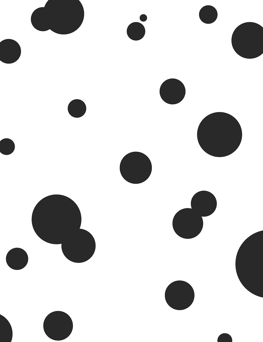 Space Dots Charcoal