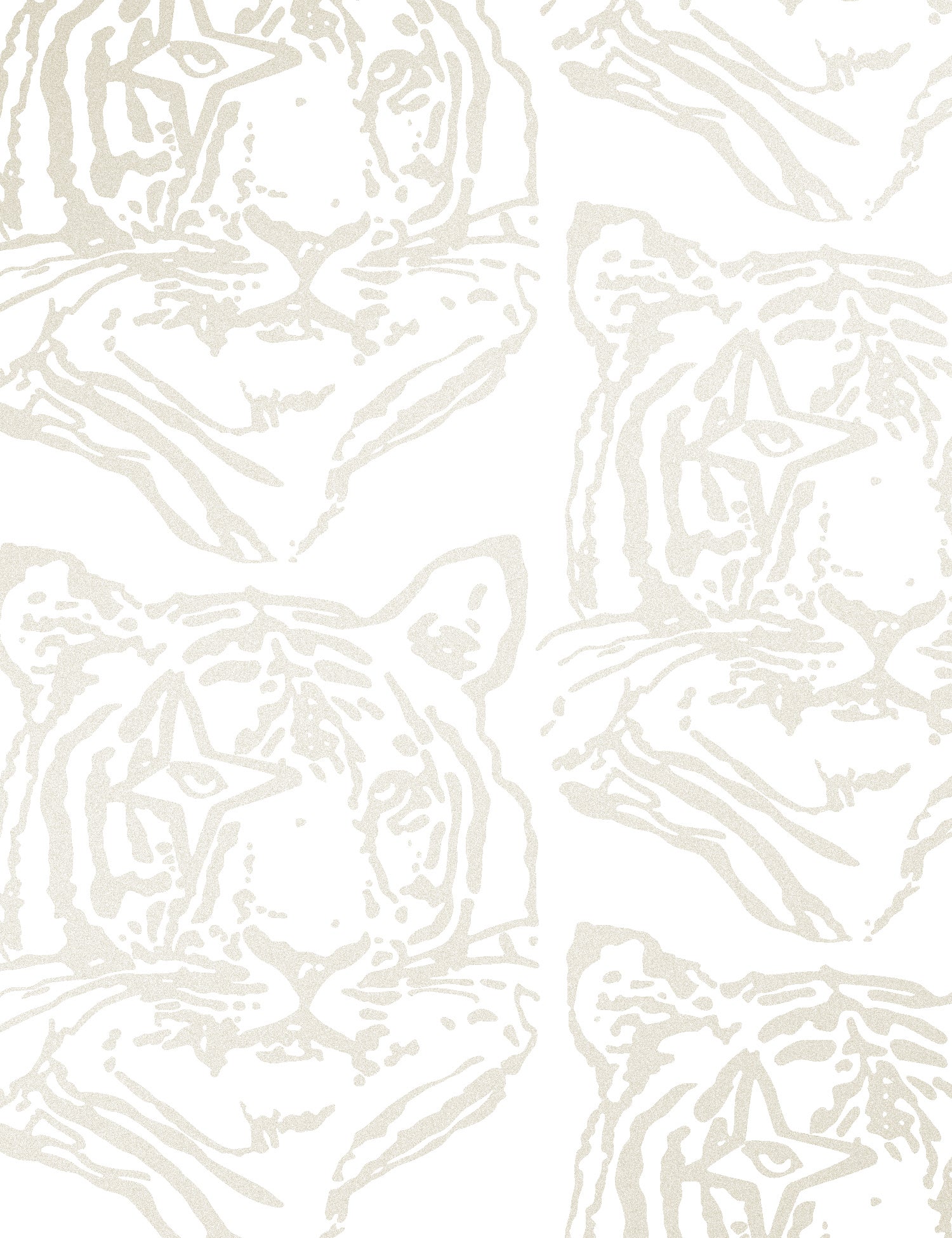 Star Tiger Designer Wallpaper by Aimée Wilder and Ivana Helsinki